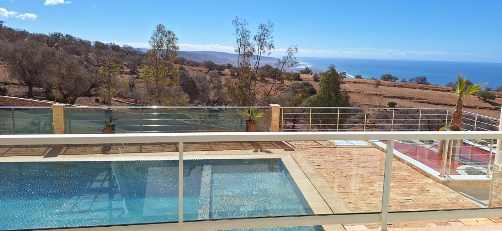 Taghazout Ocean With Pool , Fitness And Ocean View Apartment Luaran gambar