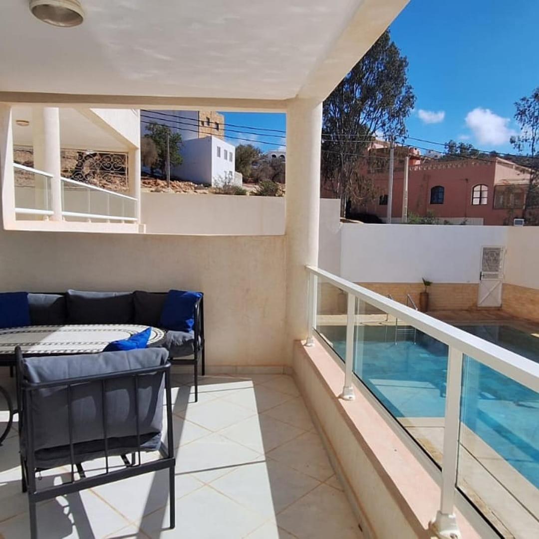 Taghazout Ocean With Pool , Fitness And Ocean View Apartment Luaran gambar