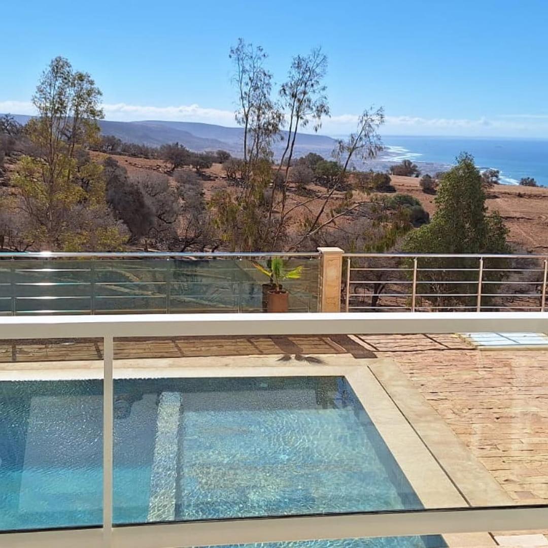 Taghazout Ocean With Pool , Fitness And Ocean View Apartment Luaran gambar
