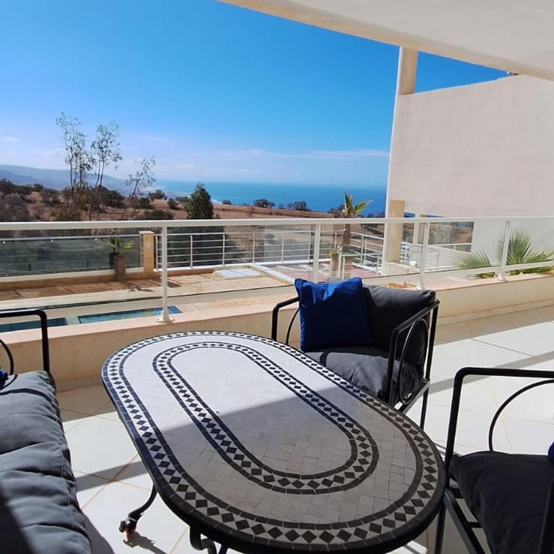 Taghazout Ocean With Pool , Fitness And Ocean View Apartment Luaran gambar